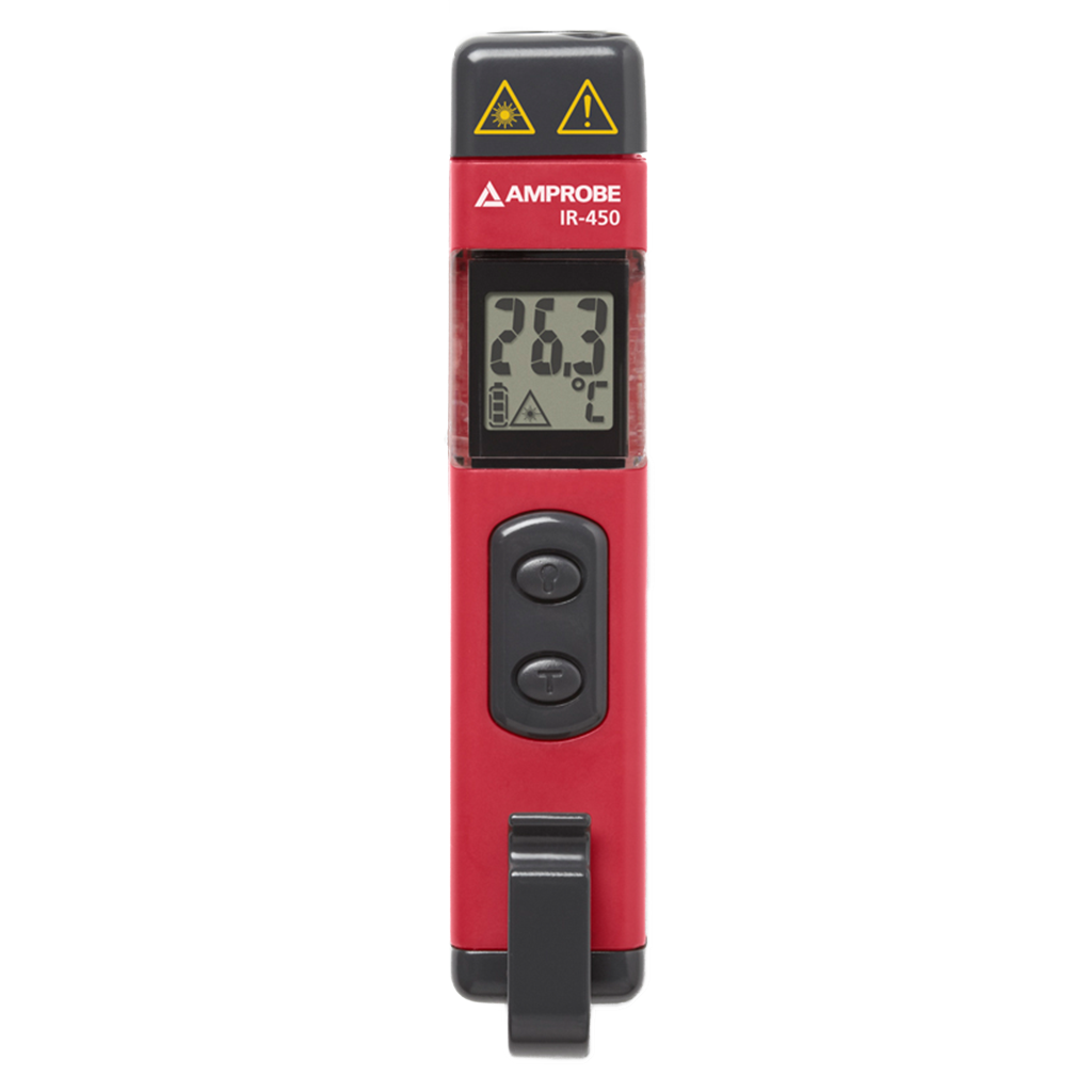IR 450 Mini Infrarot-Thermometer mit Taschenlampe
